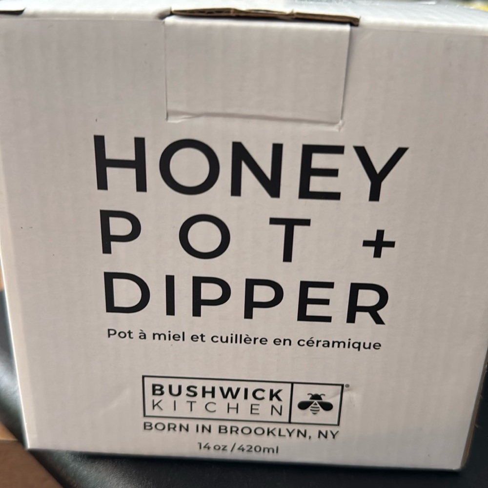 Honey Jar + Dipper by Bushwick Kitchen